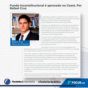 Fundo Inconstitucional é aprovado no Ceará